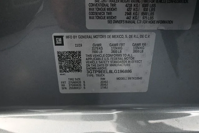 Used 2020 Gray GMC AT4 image 47