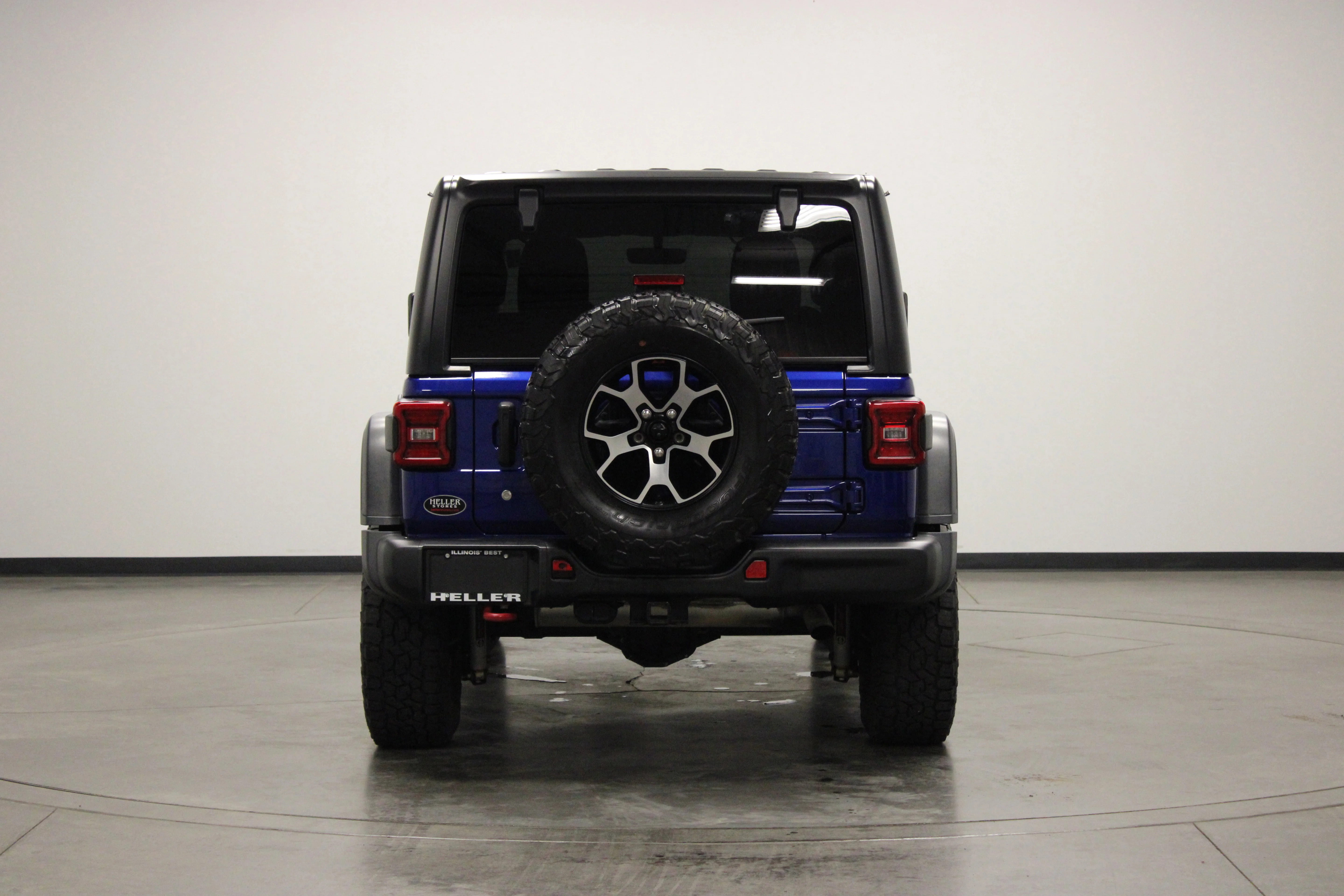 Used 2018 Ocean Blue Metallic Clearcoat Jeep Rubicon image 7