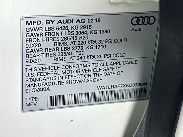 Used 2019  Audi 45 Premium Plus image 33