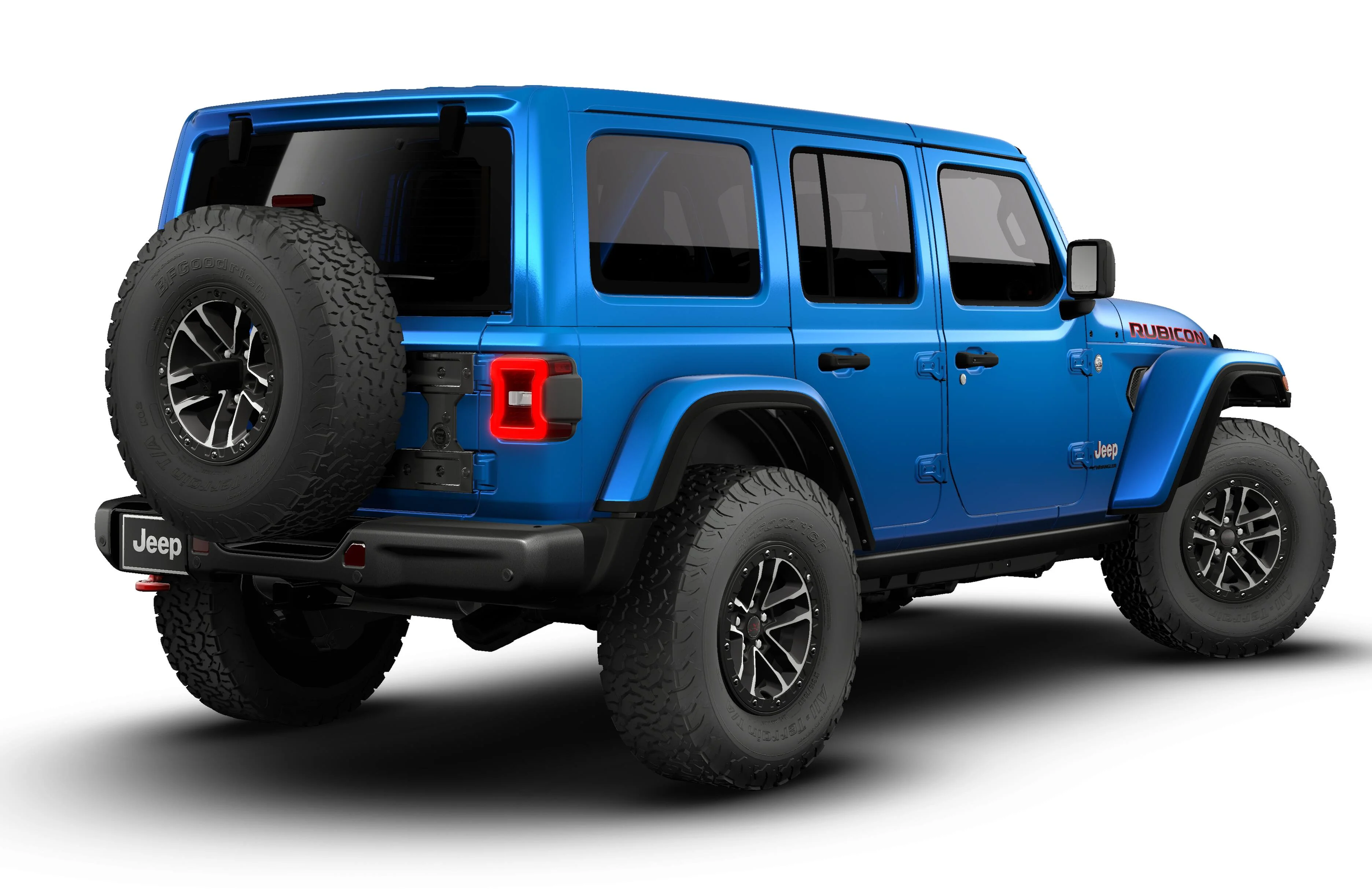 New 2026 Hydro Blue Pearl-Coat Exterior Paint Jeep  image 14