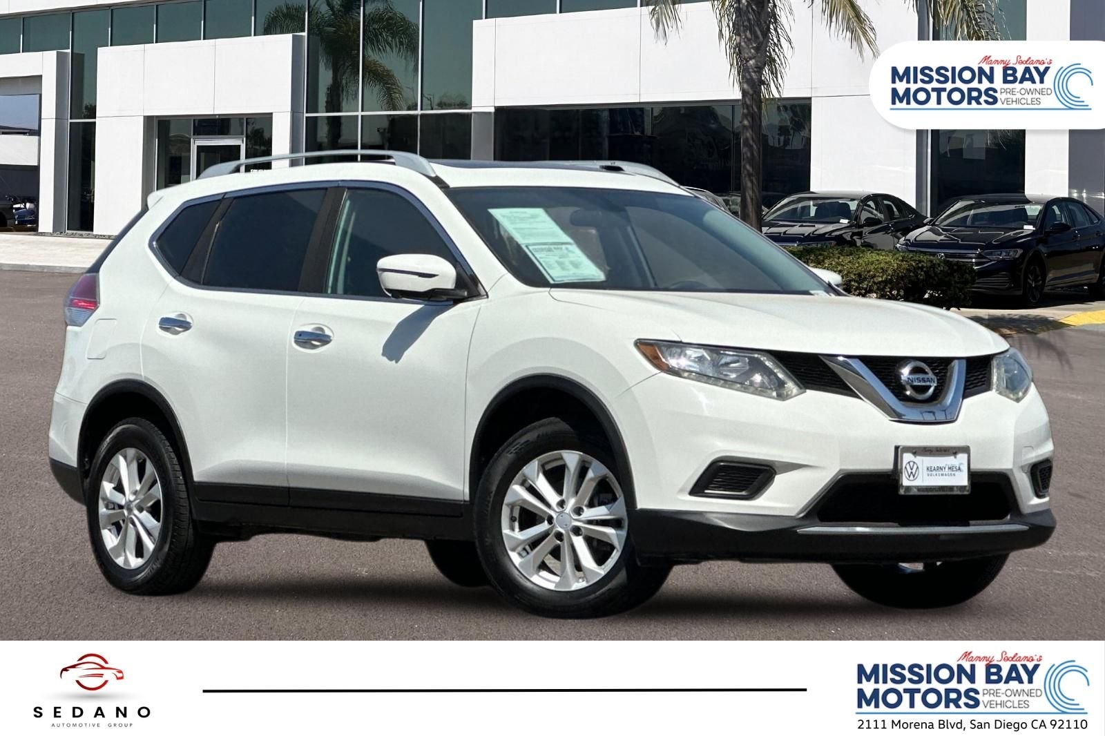 Used 2016 Glacier White Nissan SV image 1