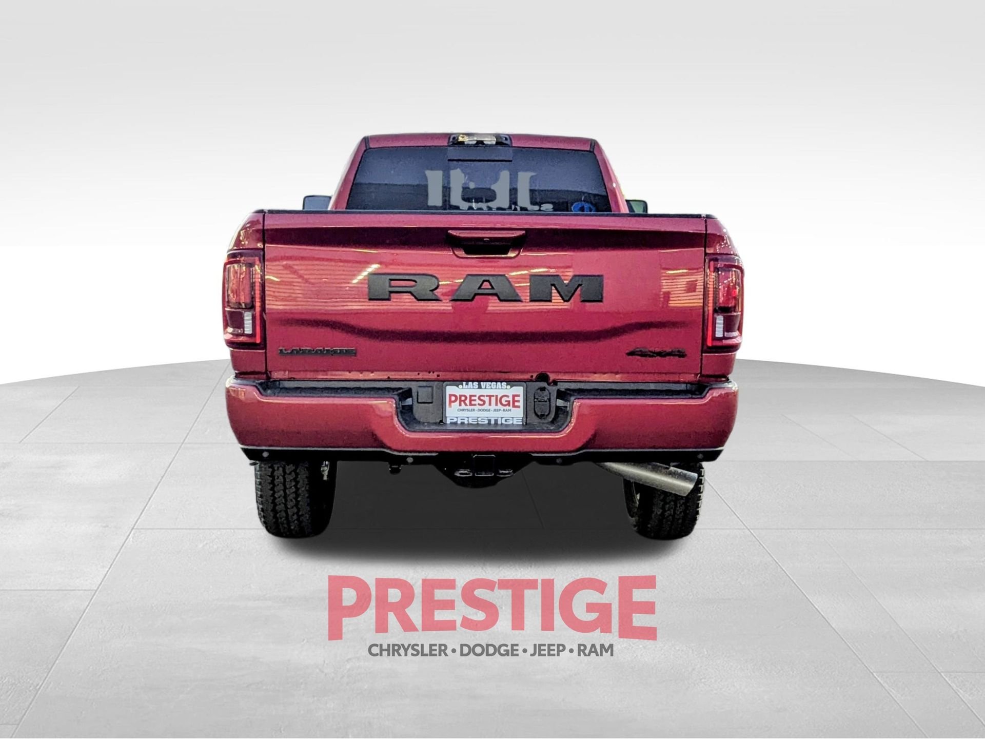 New 2026 Molten Red Pearl-Coat Exterior Paint RAM Laramie image 6
