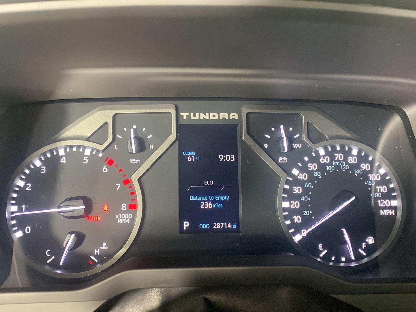 Used 2024 Magnetic Gray Metallic Toyota SR5 image 2