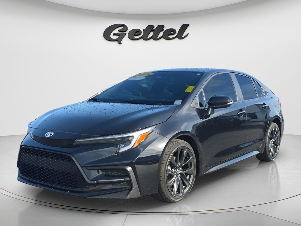 Used 2024 Black Toyota SE image 1