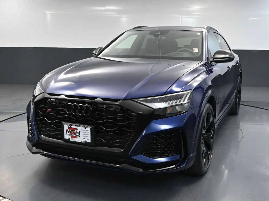Used 2021 Blue Audi 4.0T image 13