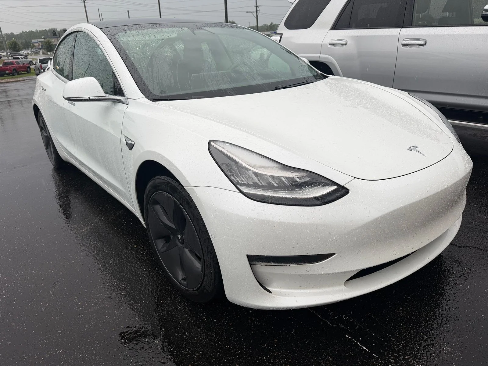 Used 2020 White Tesla Standard image 1