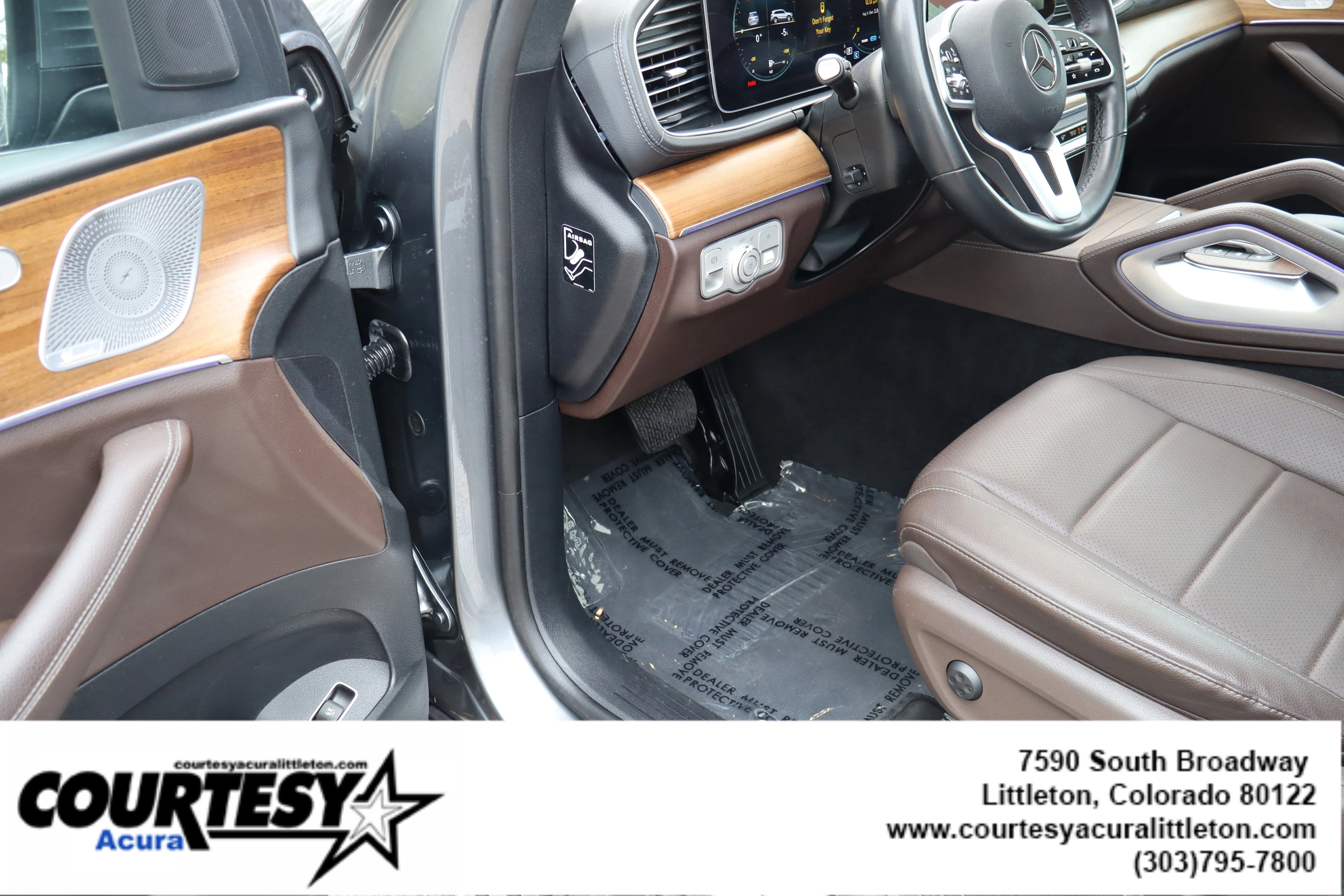 Used 2021 Gray Mercedes-Benz GLS 450 image 22