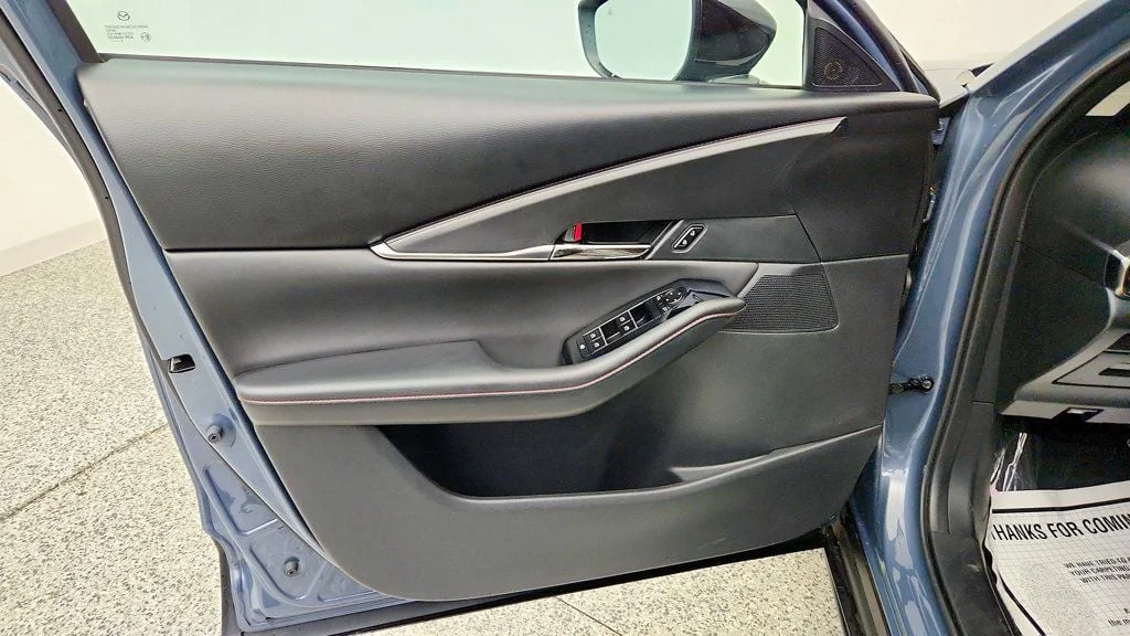 Used 2023 Polymetal Gray Metallic Mazda 2.5 S Carbon Edition AWD w/ Red Leather & Moonroof image 11