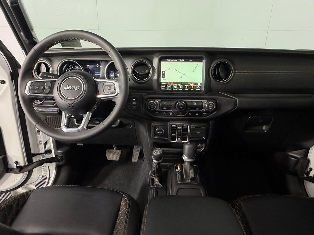 Certified Used 2023 White Jeep Sahara 4xe image 14