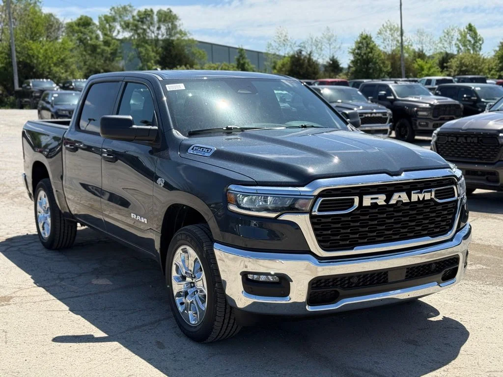 New 2026 Forged Blue Metallic Exterior Paint RAM Big Horn/Lone Star image 4