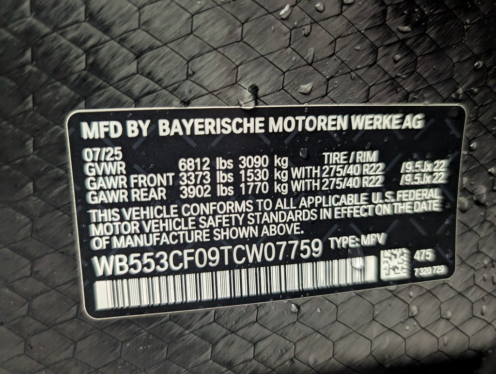 Used 2026 Black BMW xDrive60 image 20