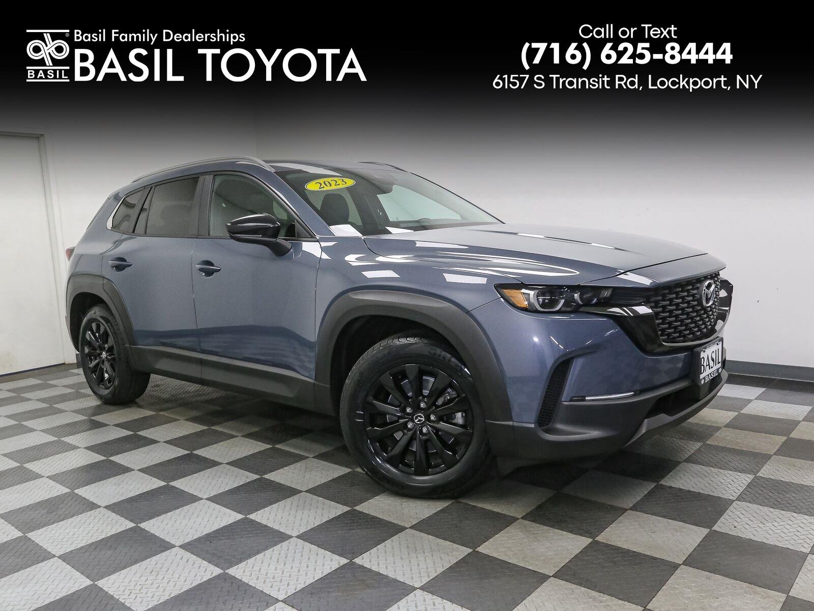 Used 2023 Polymetal Gray Metallic Mazda 2.5 S Preferred Plus Package image 1