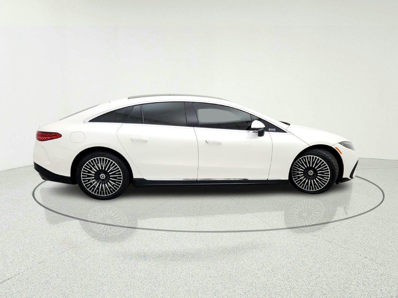 Certified Used 2023 MANUFAKTUR Diamond White Mercedes-Benz EQS 450+ image 7