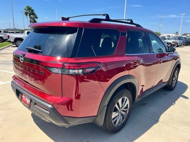 Used 2025 Red Nissan SV image 8
