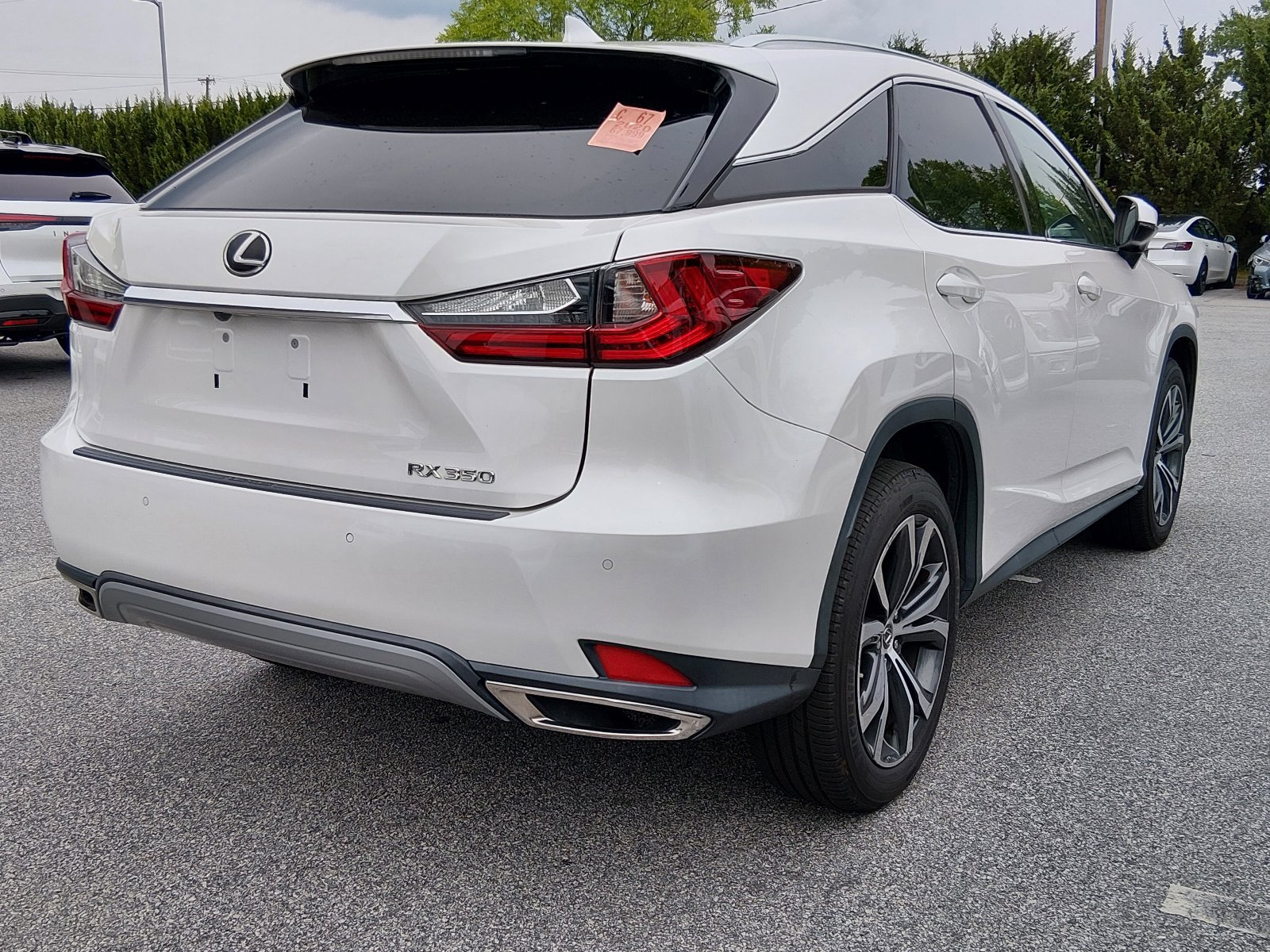 Used 2020 White Pearl Lexus RX 350 image 4