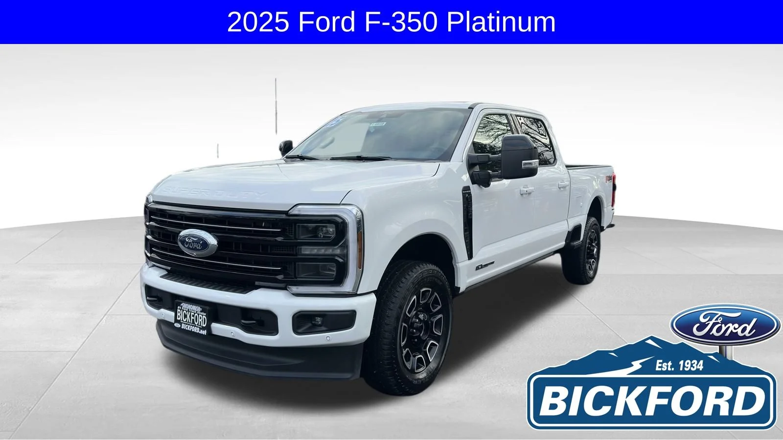 2025 Ford F-350 Platinum 4x4 Crew Cab 6-3/4' Box SRW's photo