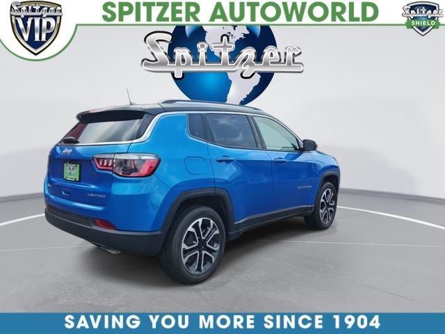 Used 2022 Blue Jeep Limited image 8