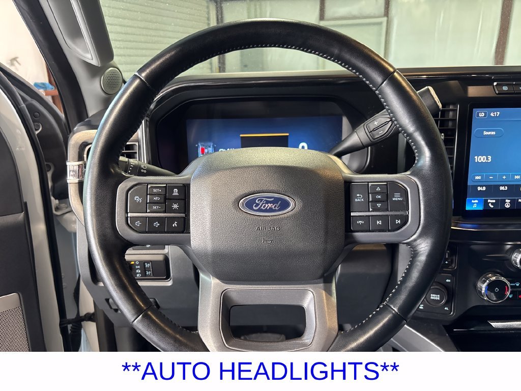 Certified Used 2023 White Metallic Ford Lariat image 14