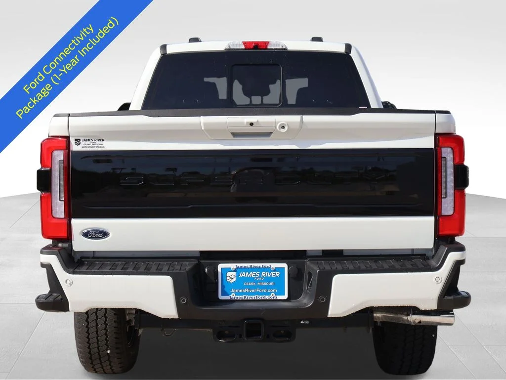 New 2026 Star White Metallic Tri-Coat Ford F-350® Platinum® image 4