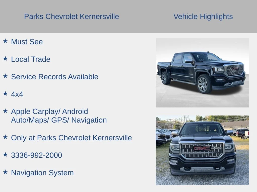 Used 2017 Black GMC Denali image 6