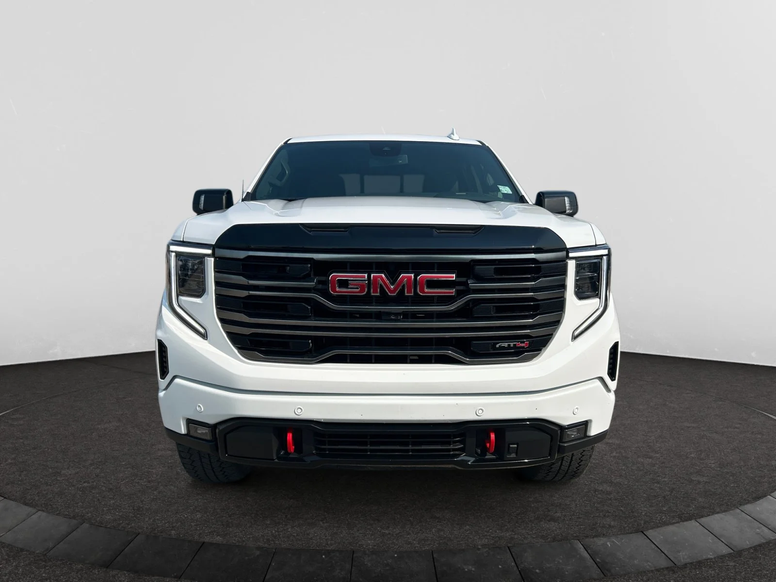 Used 2025 White GMC AT4 Crew Cab 3.0L Leather Sunroof Navigation 4x4 image 8