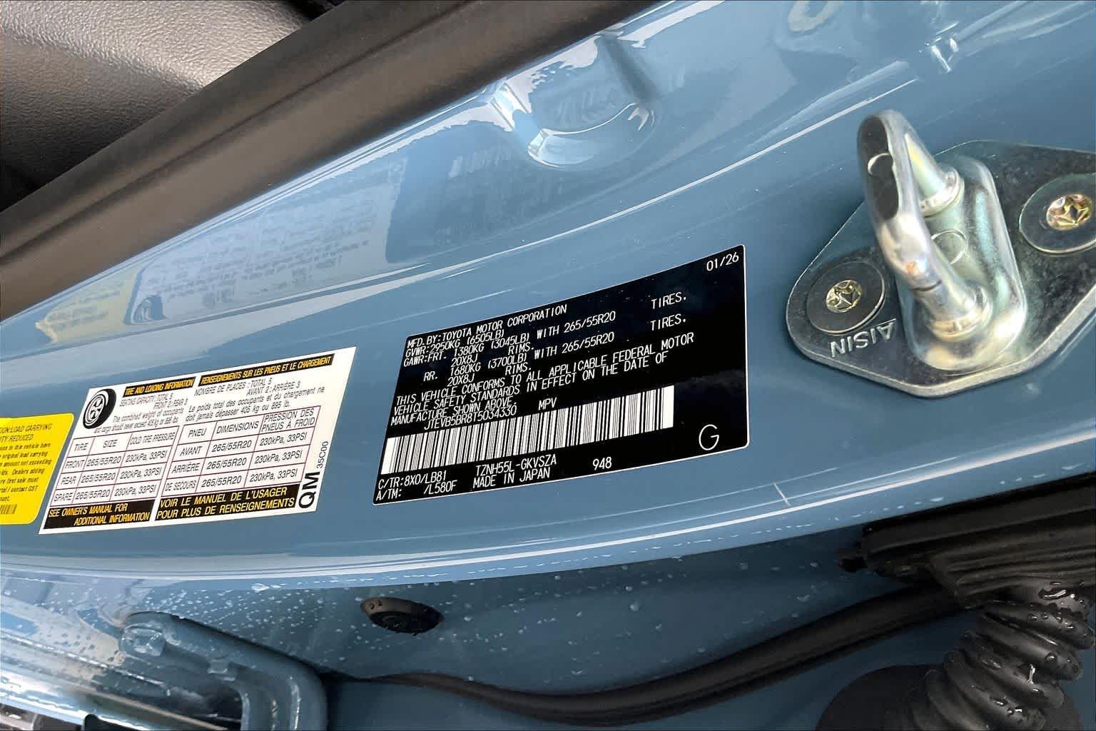 Used 2026 Heritage Blue Toyota Hybrid Platinum image 31