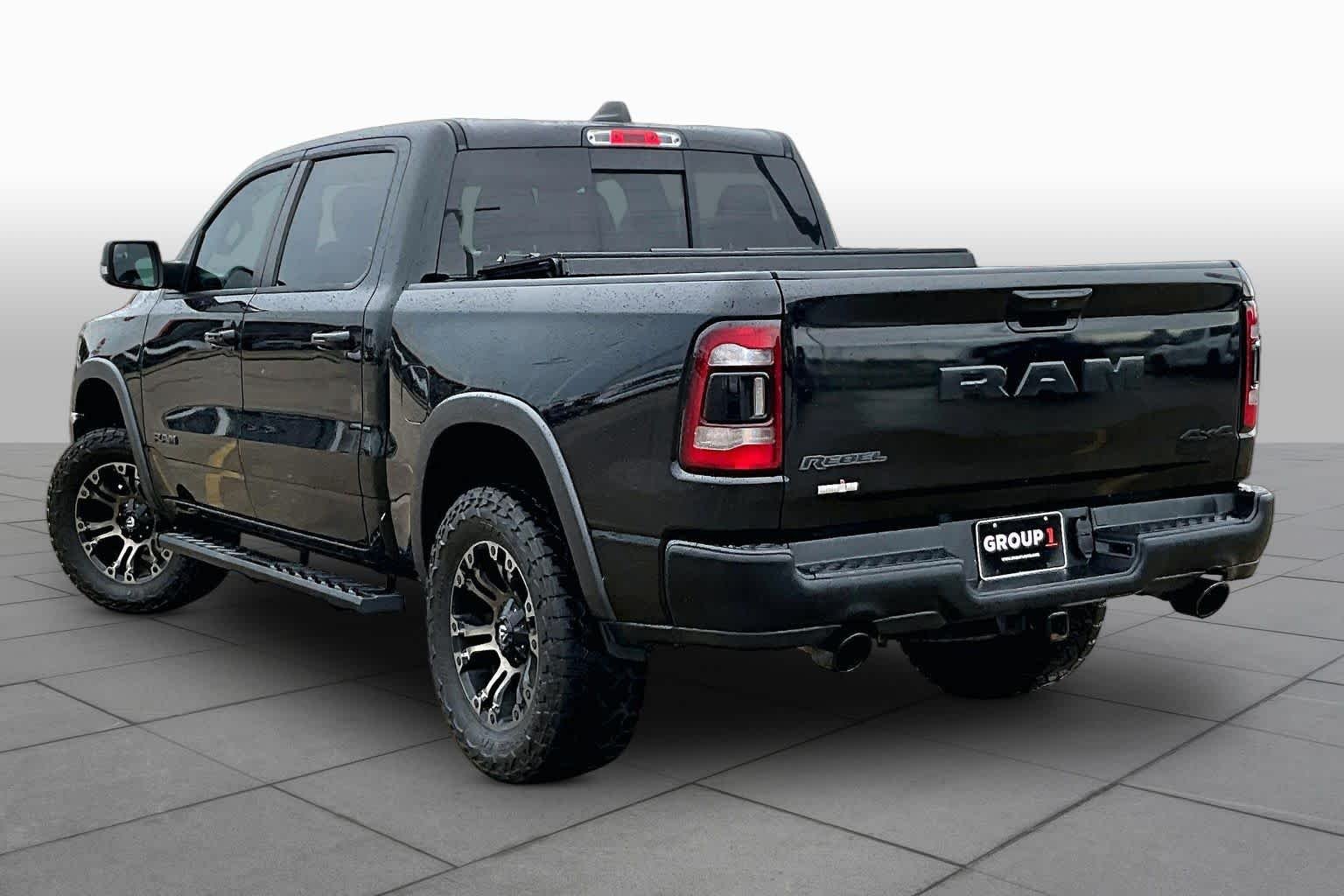 Used 2020 Diamond Black Crystal Pearlcoat Ram Rebel image 12