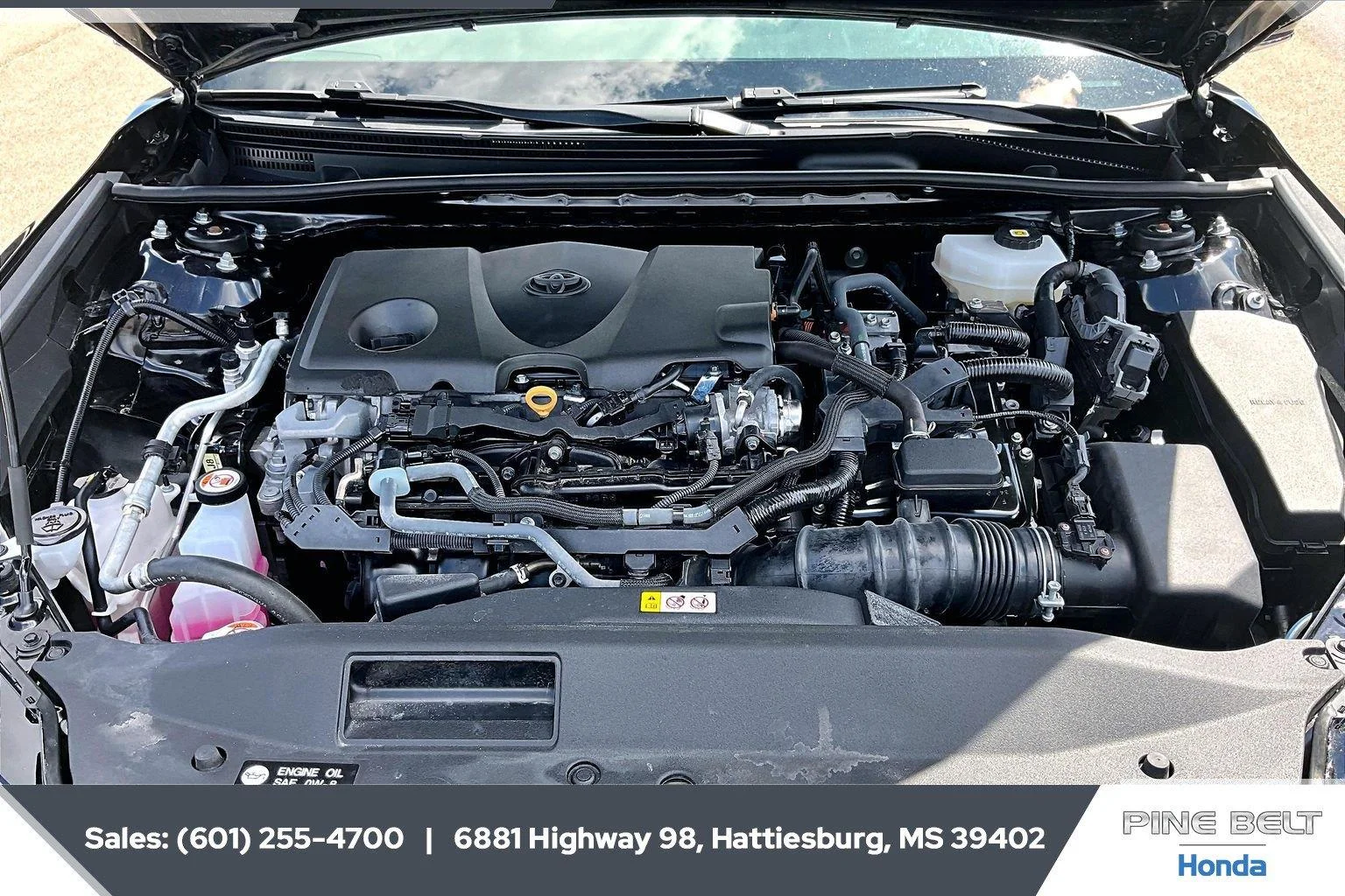Used 2025 Midnight Black Metallic Toyota LE image 8