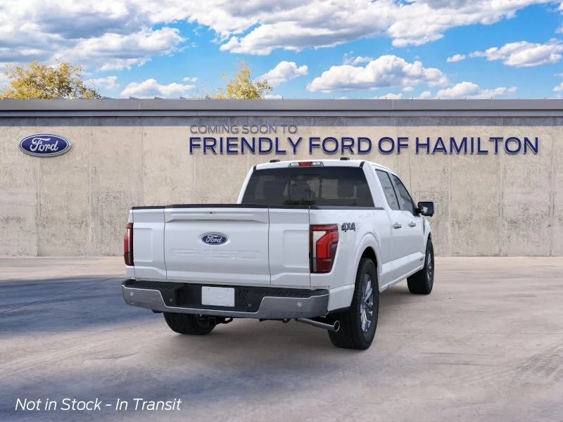 New 2026 Star White Metallic Tri-Coat Ford Lariat® image 8