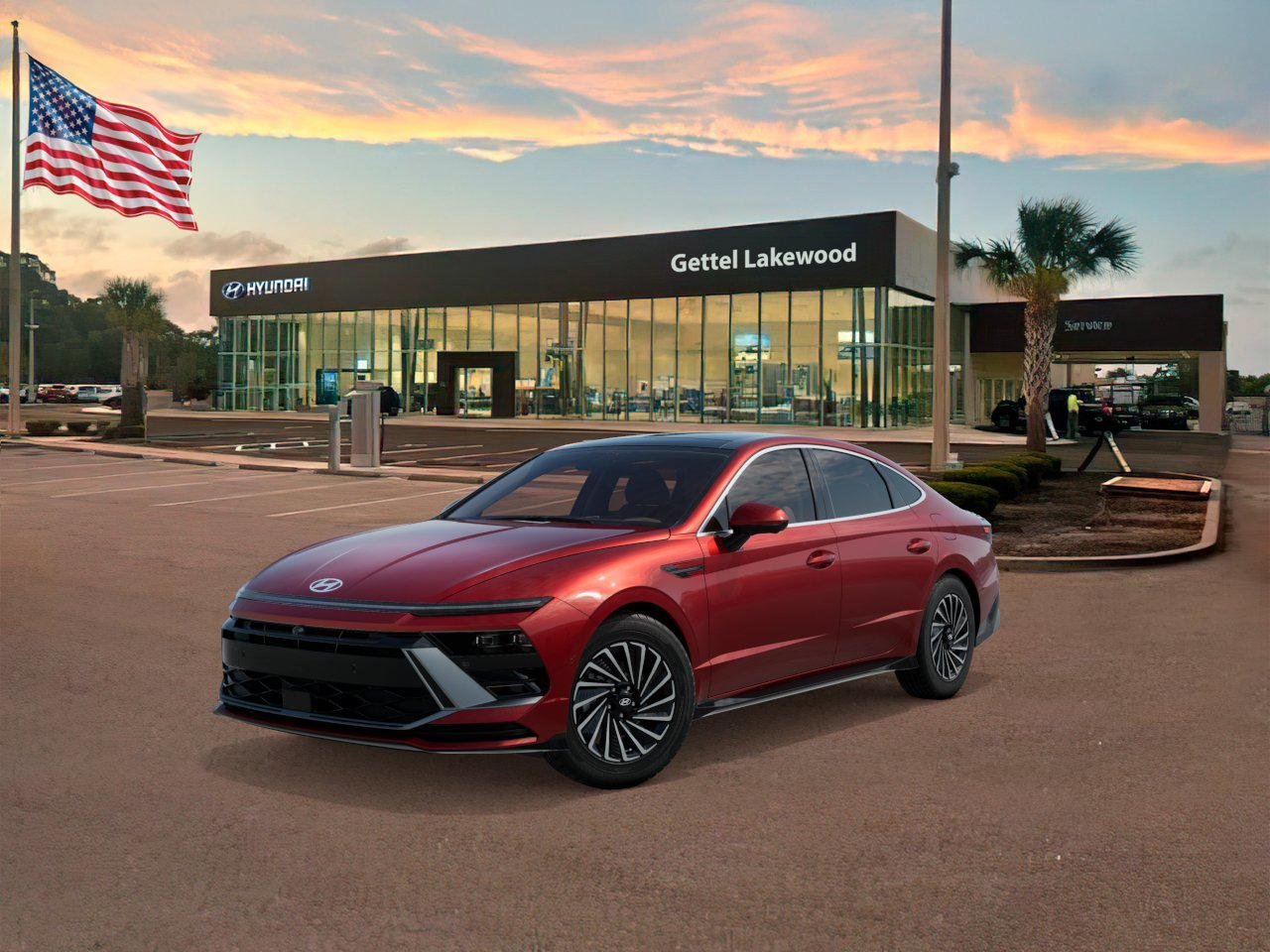 New 2026 Red Hyundai Limited image 1