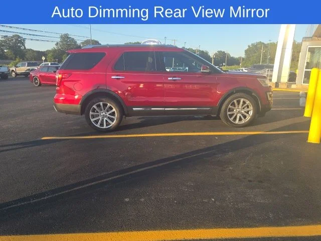Used 2017 Ruby Red Metallic Ford Limited image 6