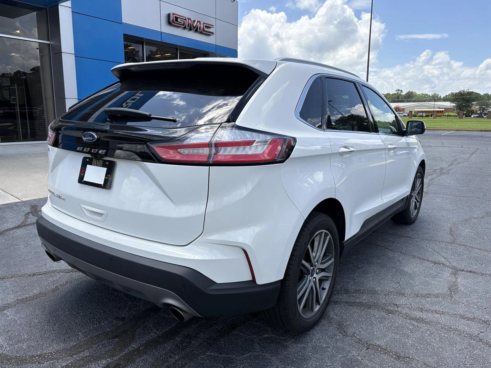 Used 2021 White Ford Titanium image 5