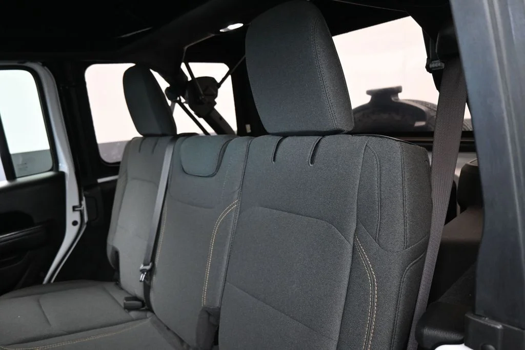 Used 2024 Bright White Clearcoat Jeep Sport S image 28