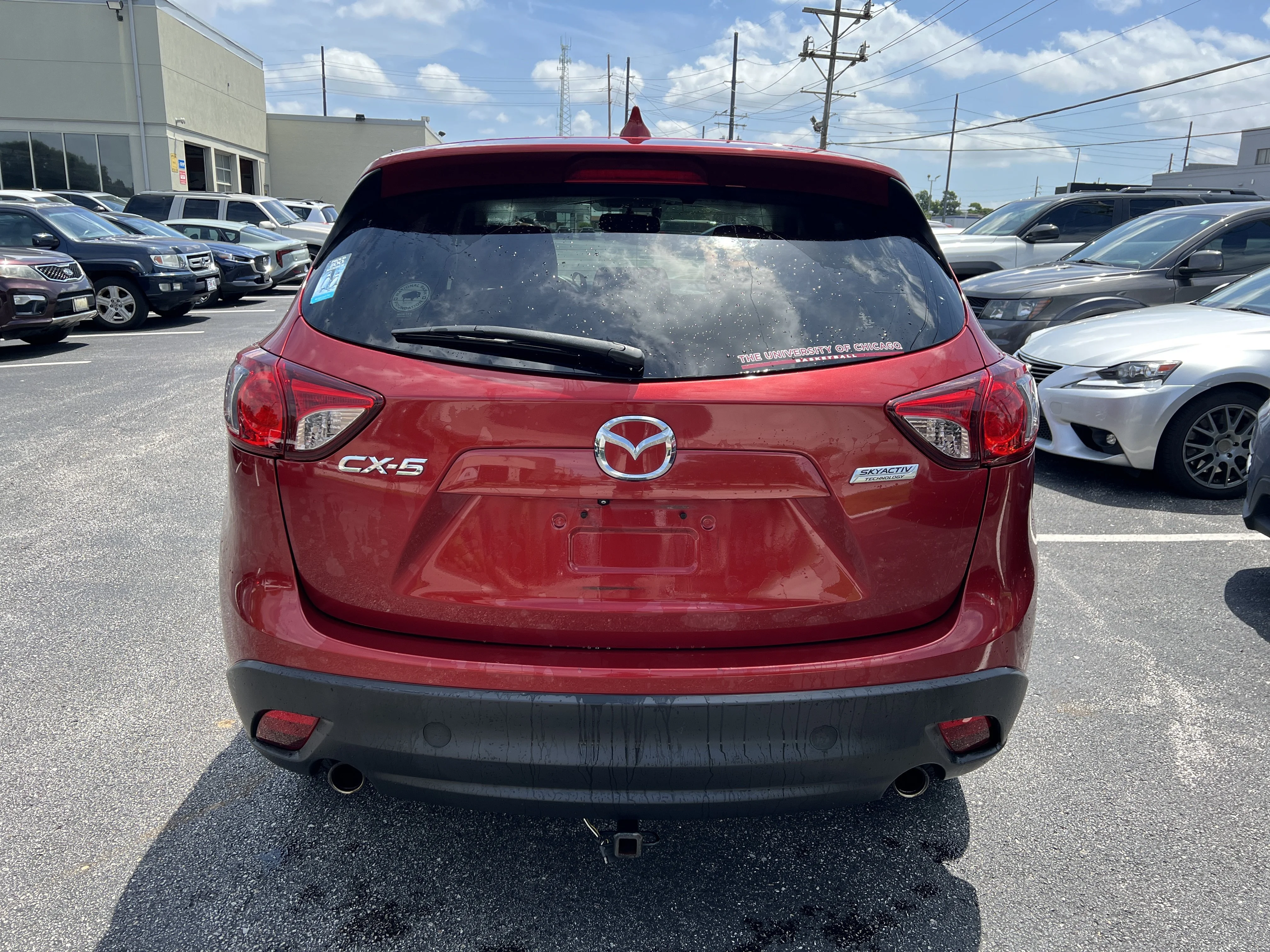 Used 2013 Zeal Red Mica Mazda Touring image 6