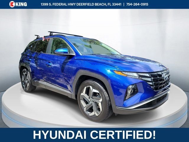 Certified Used 2023 Blue Hyundai SEL CONVENIENCE image 1