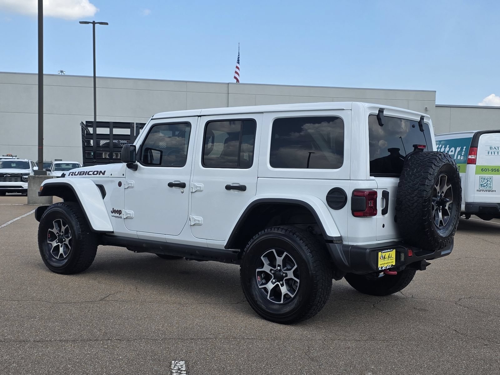 Used 2019 White Jeep Rubicon 4x4 image 7