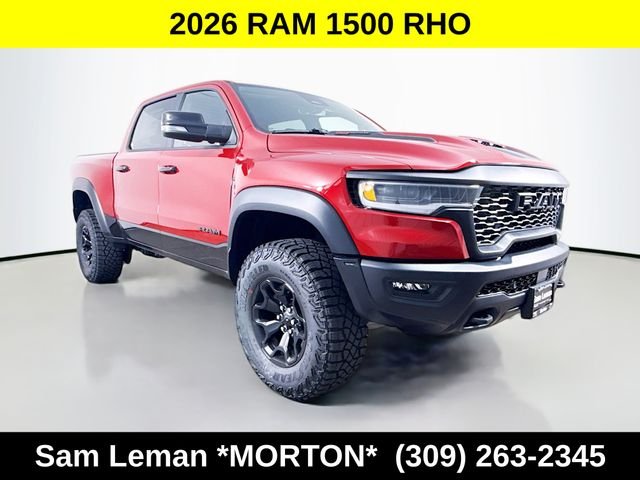 New 2026 Molten Red Pearl-Coat Exterior Paint Ram RHO image 1