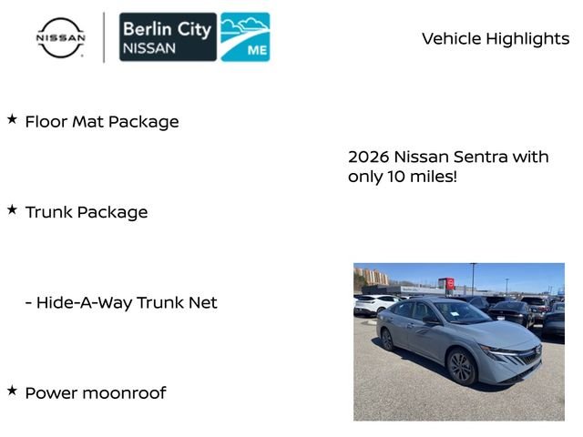 New 2026 Atlantic Gray Metallic Nissan SL image 7