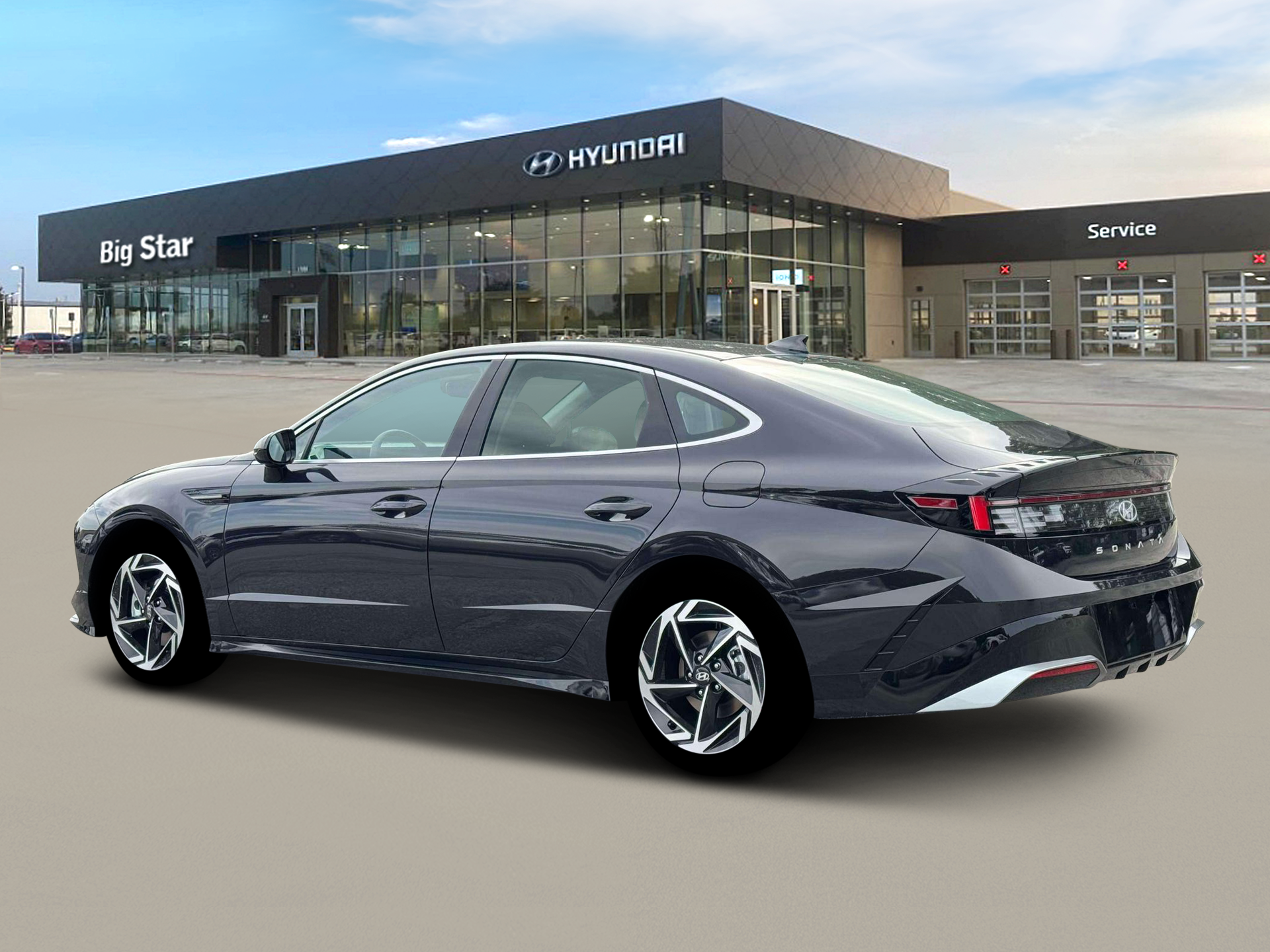 New 2026 Carbon Blue Hyundai SEL Sport image 23