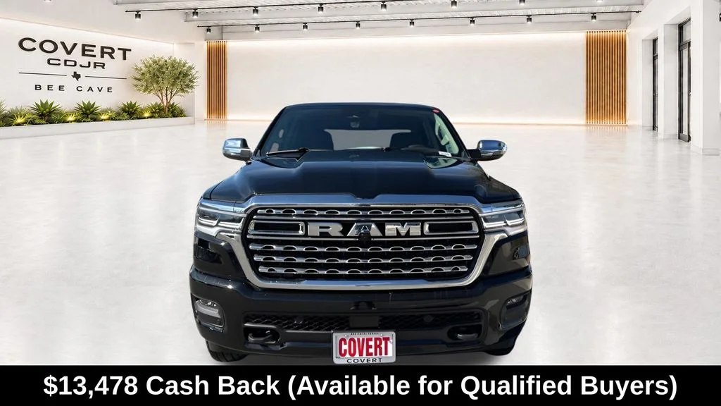 New 2026 Diamond Black Crystal Pearlcoat RAM Limited image 3