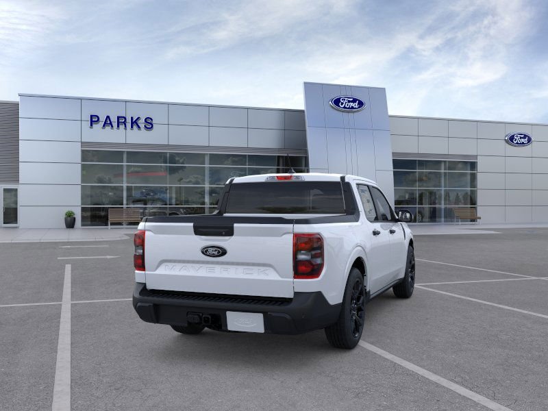 New 2025 Space White Metallic Ford XLT image 8
