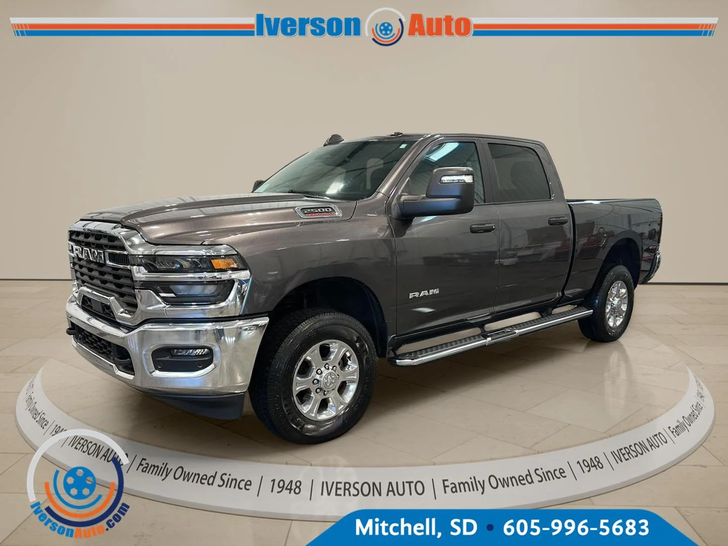 Used 2026 Granite Crystal Metallic Clearcoat Ram Big Horn image 3