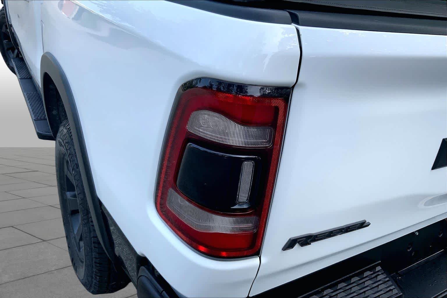 Used 2021 Bright White Clear Coat Ram Rebel image 26