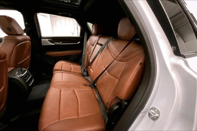Used 2025 Crystal White Tricoat Cadillac Sport image 25