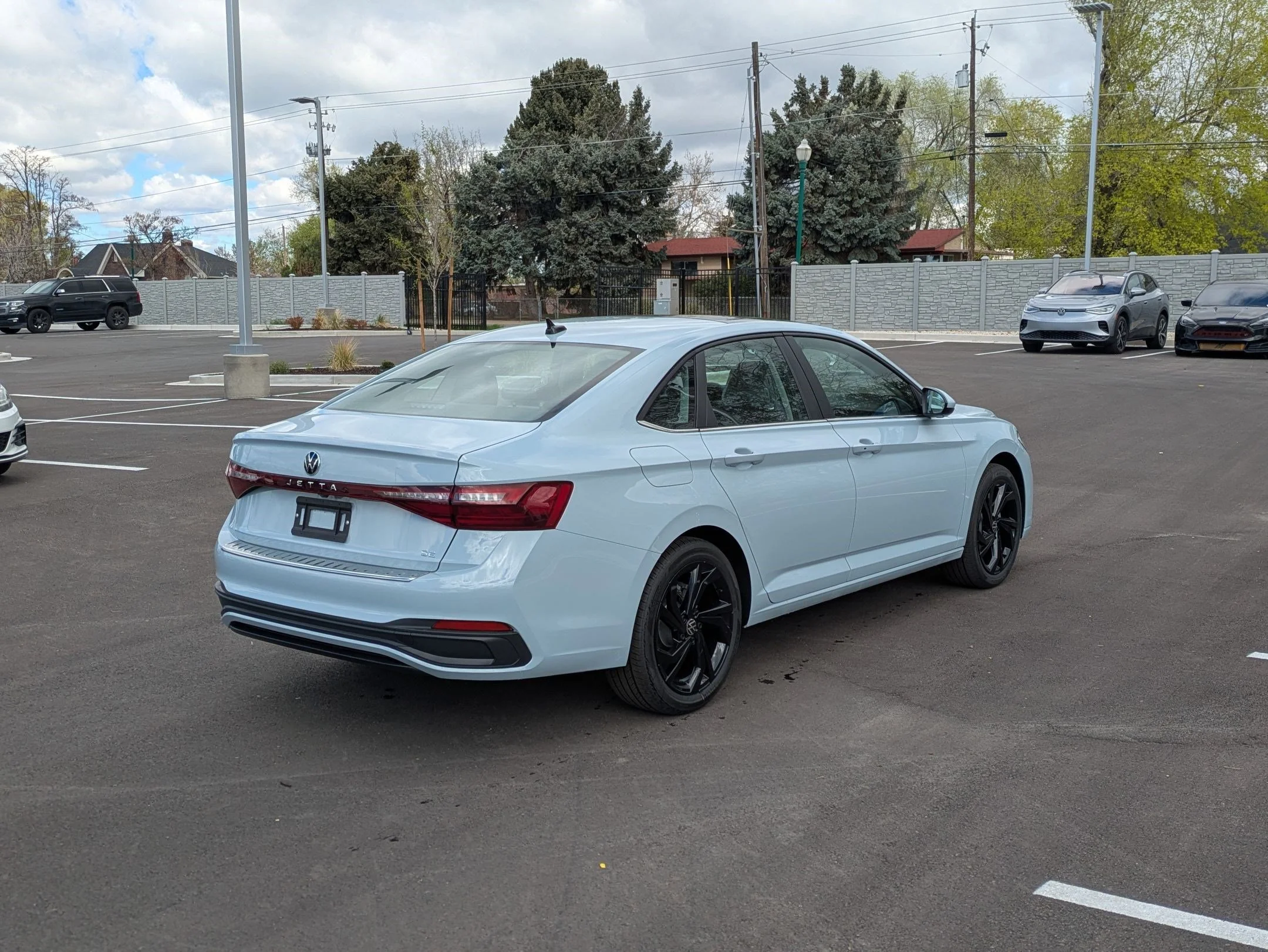 New 2026 Monument Gray Volkswagen SE image 3