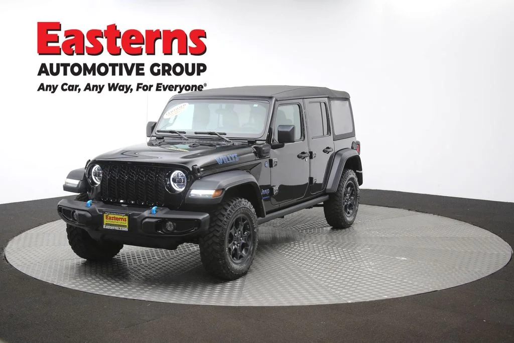 Used 2023 Black Jeep Willys 4xe image 57