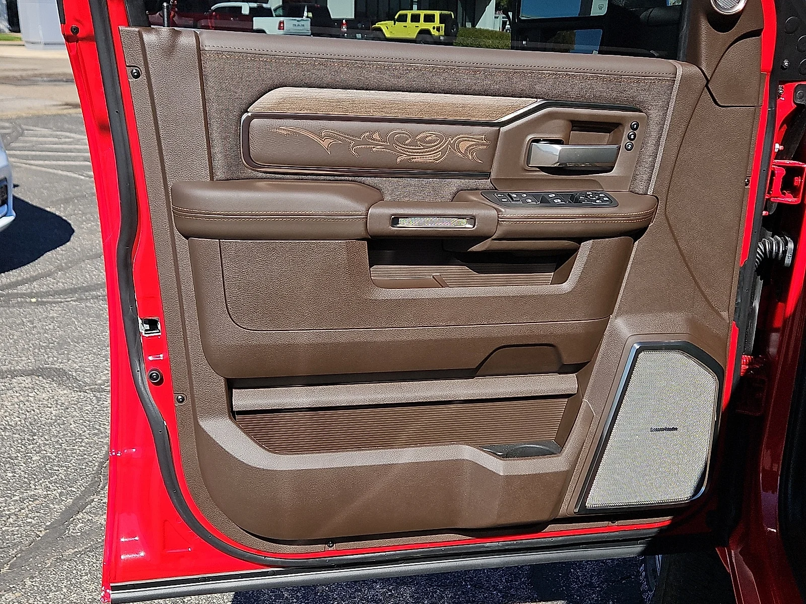 New 2026 Flame Red Ram LIMITED LONGHORN CREW CAB 4X4 6