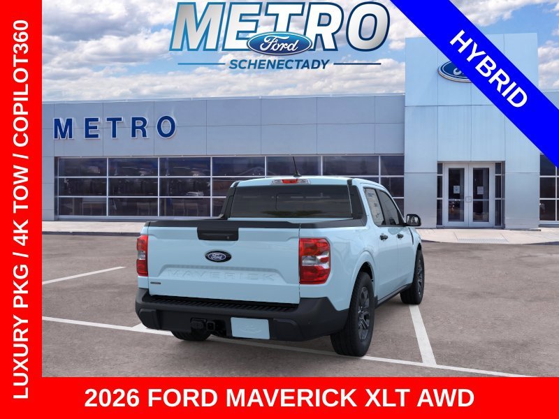 New 2026 Light Blue Ford XLT image 8