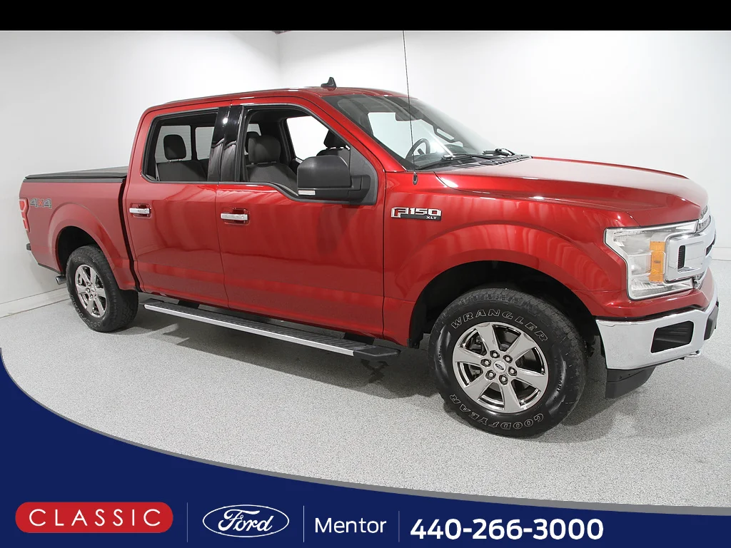 Used 2020 Rapid Red Metallic Tinted Clearcoat Ford XLT image 1