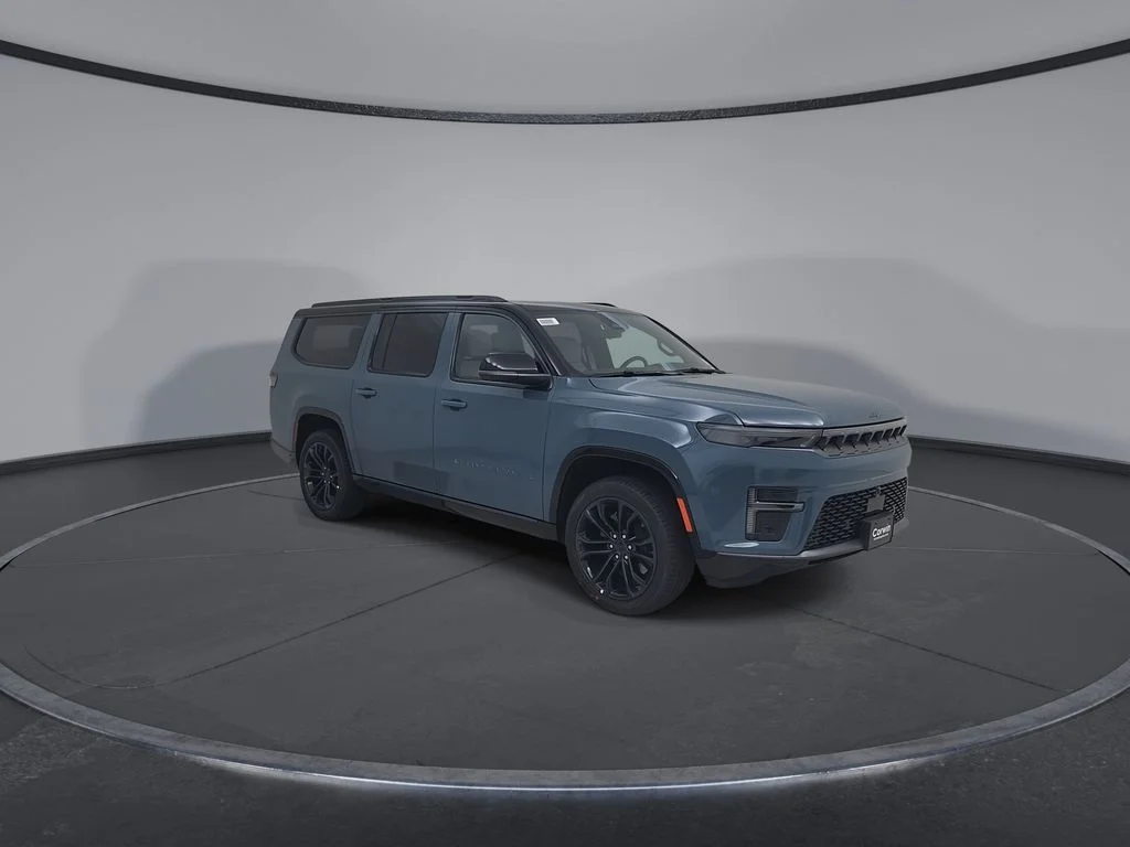 New 2026 Steel Blue Jeep Summit Obsidian image 3